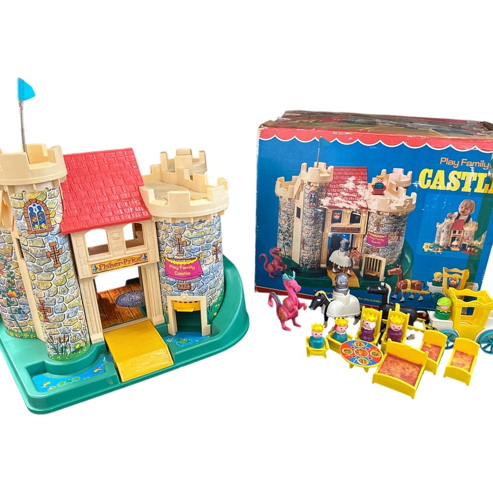 Fisher Price Castle with Original Box
